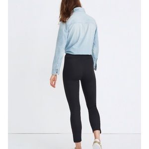 Madewell Fraser Slim Ponte Pants